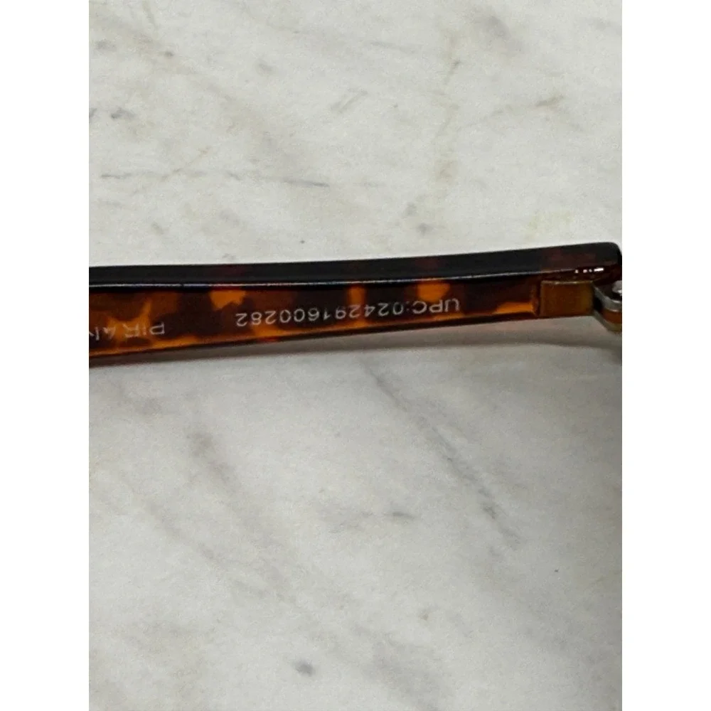 Piranha Sunglasses Womens Tortoise Gold Tone Oversized Square 64125 PC 105